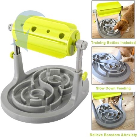 Interactive dog & cat treat puzzle toy food dispenser - Picture 2 of 3